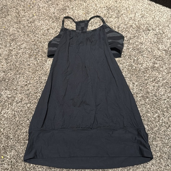 LULULEMON No Limit Tank - Black / Black Black Micro Macro Stripe - Picture 7 of 11